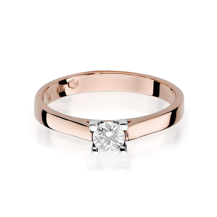 Inel Aur 14K cu Diamant Natural Natural 0.20 ct