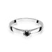 Inel Aur 14K W222 Diamant Negru 0.12ct
