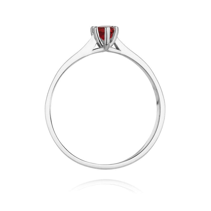 Inel Aur 14K W222 Rubin 0.15ct