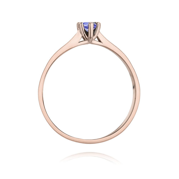 Inel Aur 14K W222 Tanzanit 0.15ct