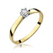 Inel Aur 14K W222 Diamant 0.12ct