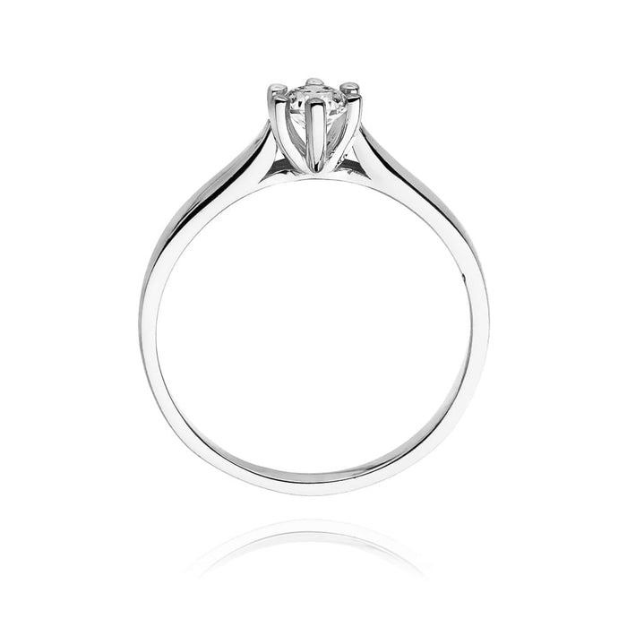 Inel Aur 14K cu Diamant Natural 0.20 ct