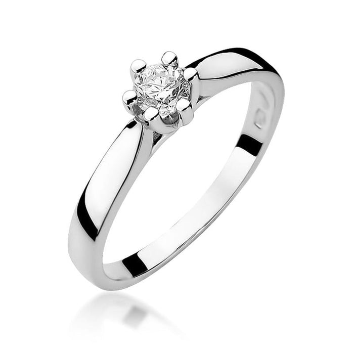 Inel Aur 14K cu Diamant Natural Natural 0.23 ct
