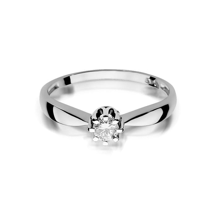 Inel Aur 14K W228 Diamant 0.20ct