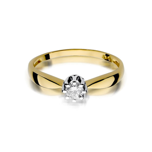 Inel Aur 14K W228 Diamant 0.20ct