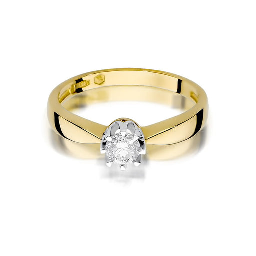 Inel Aur 14K W228 Diamant 0.25ct