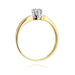Inel Aur 14K W228 Diamant 0.25ct