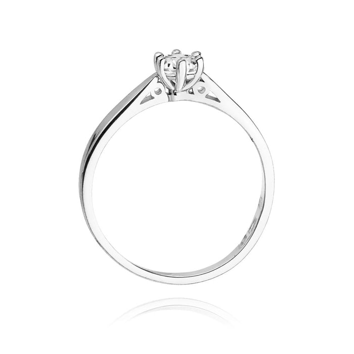 Inel Aur 14K W229B Diamant 0.20ct