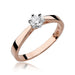 Inel Aur 14K cu Diamant Natural 0.25 ct
