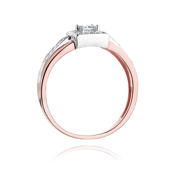 Inel Aur 14K cu Diamante Naturale 0.29 ct