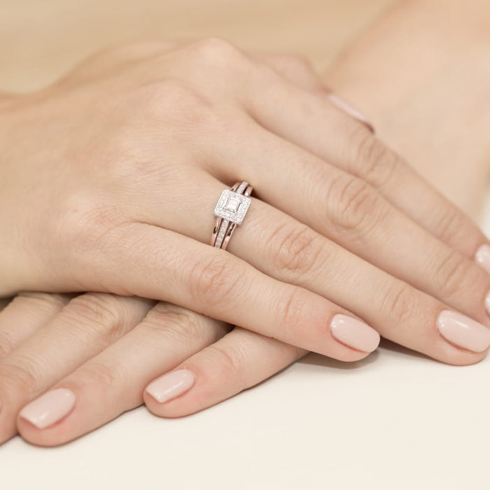 Inel Aur 14K cu Diamante Naturale 0.29 ct