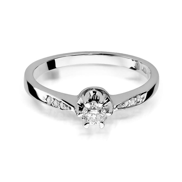 Inel Aur 14K W291 Diamant 0.23ct