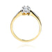 Inel Aur 14K W291 Diamant 0.23ct