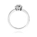 Inel Aur 14k cu Diamant 0.30 ct - Alb