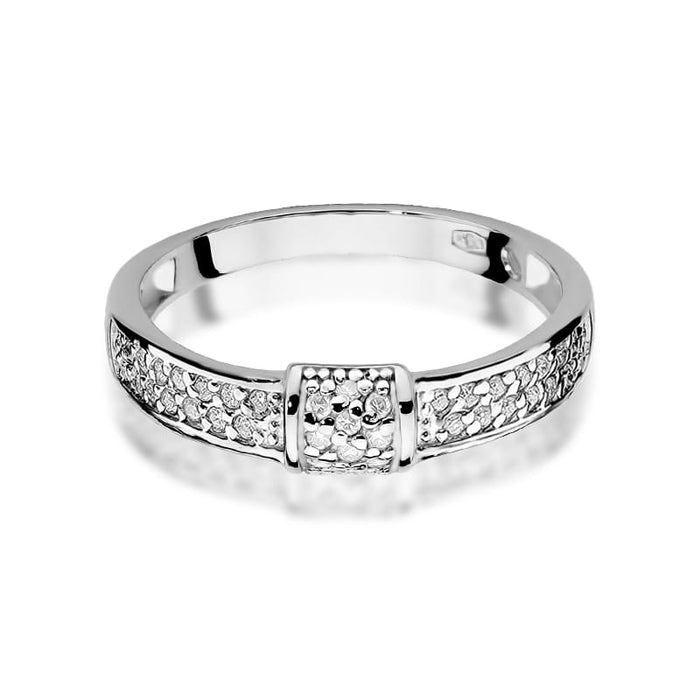 Inel Aur 14K W297 Diamante 0.19ct