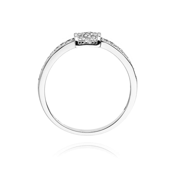 Inel Aur 14K W297 Diamante 0.19ct