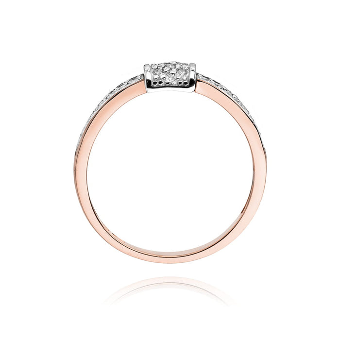 Inel Aur 14K W297 Diamante 0.19ct