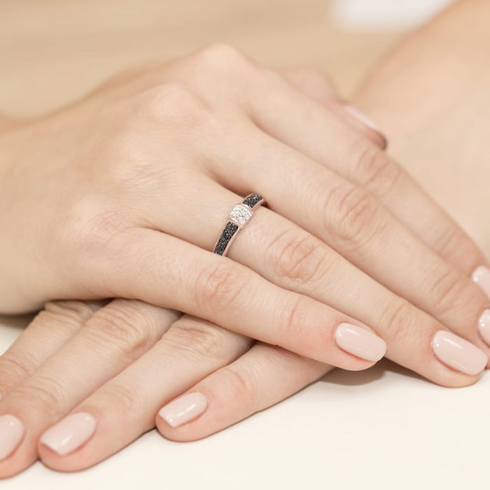 Inel Aur 14K cu Diamant Natural 0.05 ct