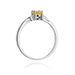 Inel Aur 14K W301 Citrin 0.60ct