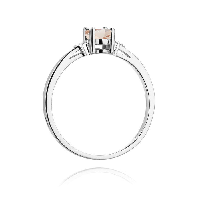 Inel Aur 14K W301 Morganit 0.40ct