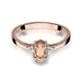 Inel Aur 14K W301 Morganit 0.40ct