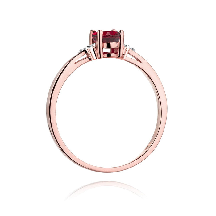 Inel Aur 14K cu Rubin 0.60 ct