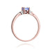Inel Aur 14K cu Tanzanit 0.40 ct