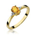 Inel Aur 14K W301 Citrin 0.60ct