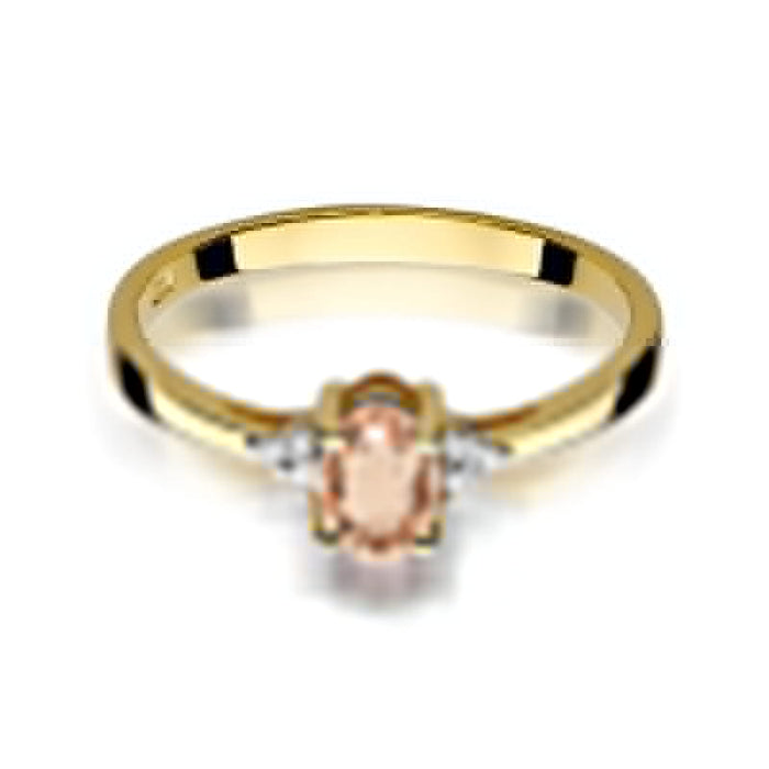 Inel Aur 14K W301 Morganit 0.40ct