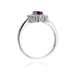 Inel Aur 14K W303 Rodolit 0.50ct