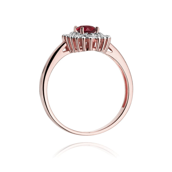 Inel Aur 14k cu Rubin 0.60 ct