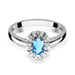 Inel Aur 14K W304 Topaz 0.50ct