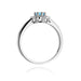 Inel Aur 14K W304 Topaz 0.50ct