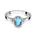 Inel Aur 14K W308 Topaz 0.90ct
