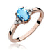 Inel Aur 14K W308 Topaz 0.90ct