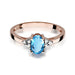 Inel Aur 14K W308 Topaz 0.90ct