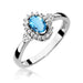Inel Aur 14K W312 Topaz 0.50ct