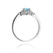 Inel Aur 14K W312 Topaz 0.50ct