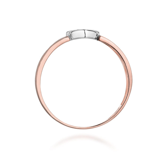 Inel Aur 14K cu Diamante Naturale 0.04 ct