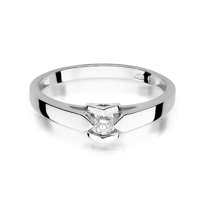 Inel Aur 14K W320 Diamant 0.04ct