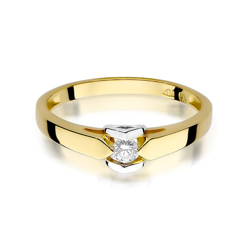 Inel Aur 14K W320 Diamant 0.04ct