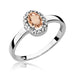 Inel Aur 14K W330 Morganit 0.40ct
