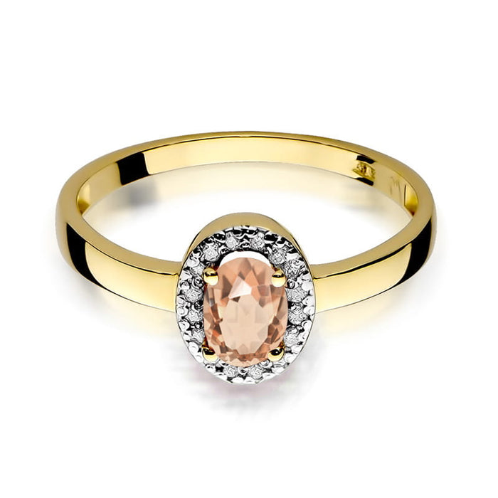 Inel Aur 14K W330 Morganit 0.40ct