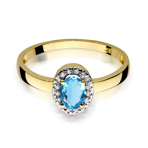 Inel Aur 14K W330 Topaz 0.50ct