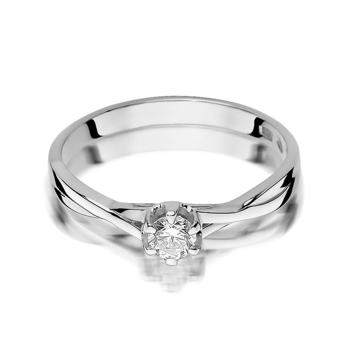 Inel Aur 14K W340B Diamant 0.20ct