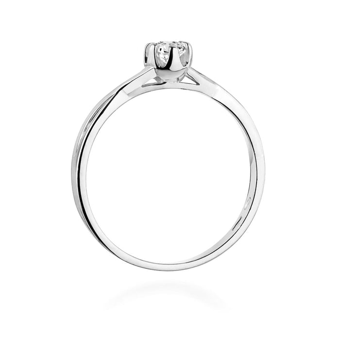 Inel Aur 14K W340B Diamant 0.20ct