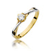 Inel Aur 14K W340B Diamant 0.20ct