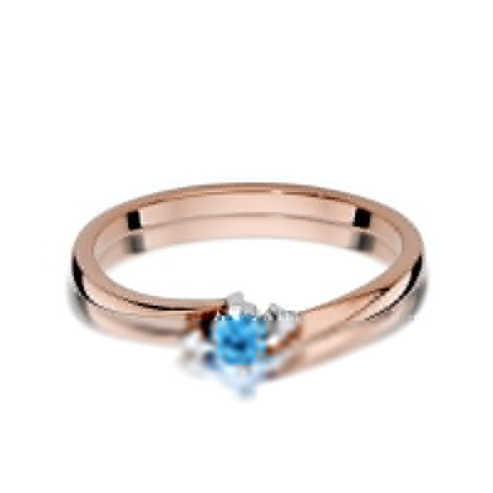 Inel Aur 14K W346 Topaz 0.15ct