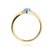 Inel Aur 14K W346 Topaz 0.15ct