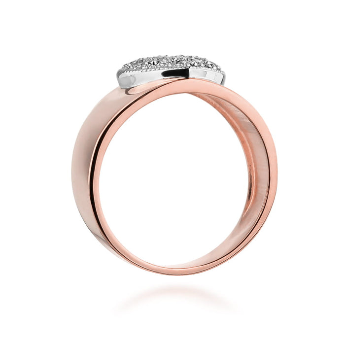 Inel Aur 14K cu Diamante Naturale 0.26 ct